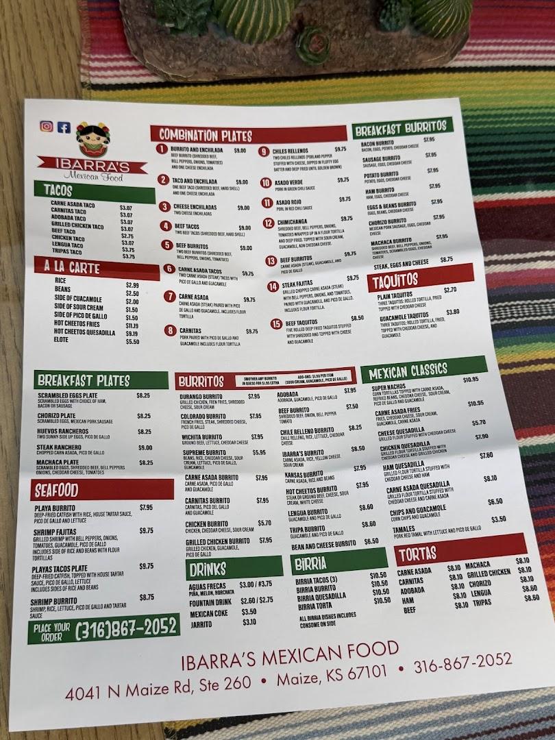 Ibarra's Mexican Food